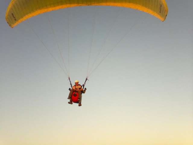 two-seater paragliding 